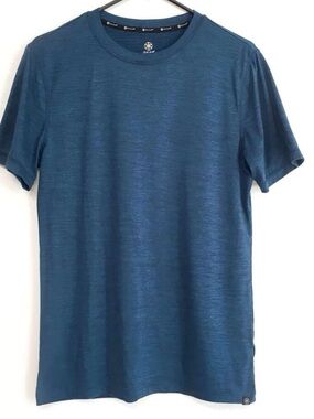 Men's Crew Neck T-Shirt - Blue